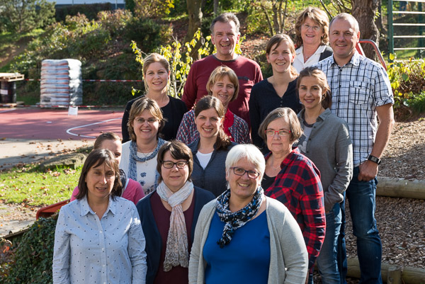 Das Lehrerkollegium im Schuljahr 2017/2018