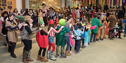 Polonaise in der Aula